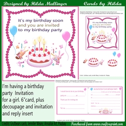 Im having a birthday party Girl