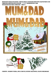 CHRISTMAS GREETINGS MUM AND DAD