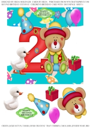 SECOND BIRTHDAY CUTAWAY