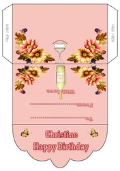 Gift Envelope Christine