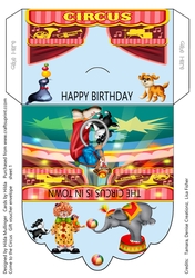 Come to the Circus Gift voucher envlope