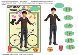 I AM A TEENAGER MALE