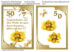 GOLDEN WEDDING ANNIVERSARY