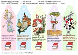 STORY TIME BOOK MARKS