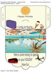 HOLIDAY MONEY WALLET