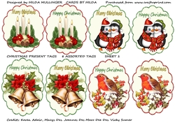 CHRISTMAS PRESENT TAGS