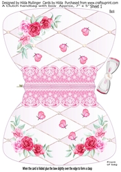 A clutch handbag with bow