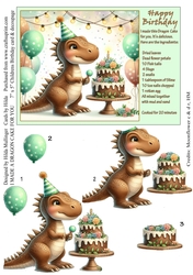 I MADE A DRAGON CAKE FOR YOU