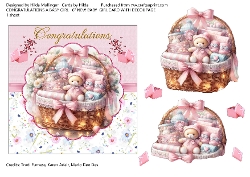 CONGRATULATIONS A BABY GIRL