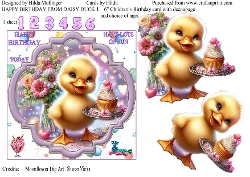 HAPPY BIRTHDAY FROM DAISY DUCK 1