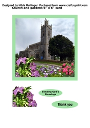 Church and gardens