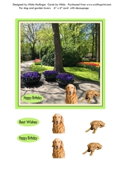 For Dog and garden lovers