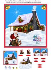 Christmas Snow House