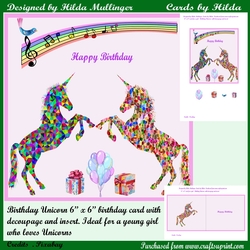 BIRTHDAY UNICORN
