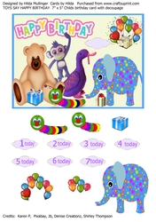 TOYS SAY HAPPY BIRTHDAY