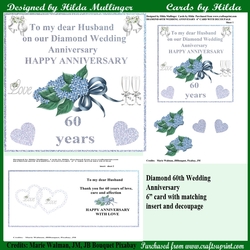 DIAMOND 60TH WEDDING ANNIVERSARY