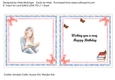 6 Insert for card GIRLS LOVE TO..2