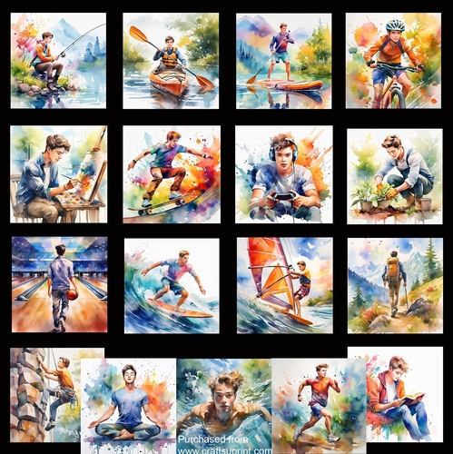 Sports and hobbies male 2