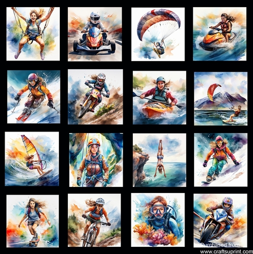 Females Extreme sports