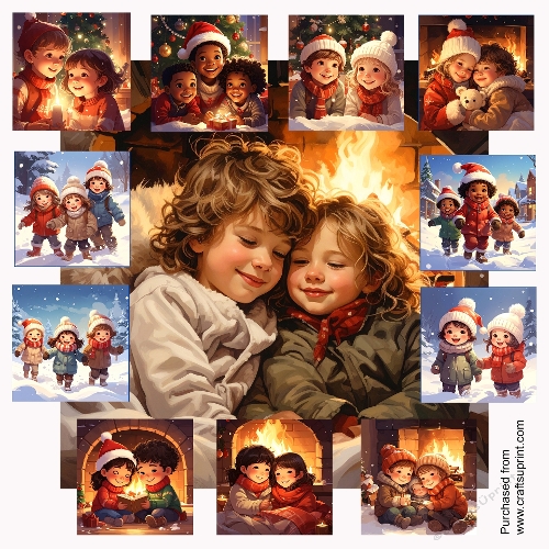 Children at Christmas