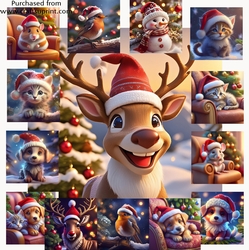Christmas animals