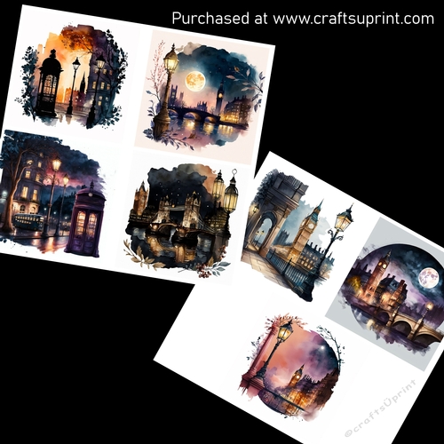 Romantic nights in London COASTERS