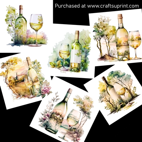 White wine 2 CARD FRONTS