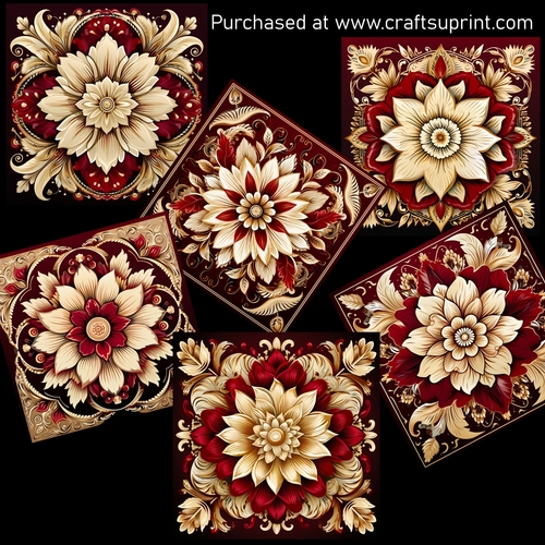 Modern vintage 3 CARD FRONTS
