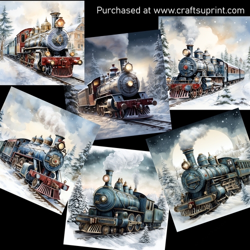 Polar express 2 CARD FRONTS