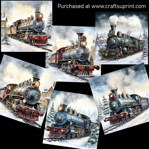 Polar express 3 CARD FRONTS
