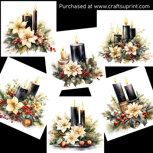 Festive arrangements 2 CARD FRONTS
