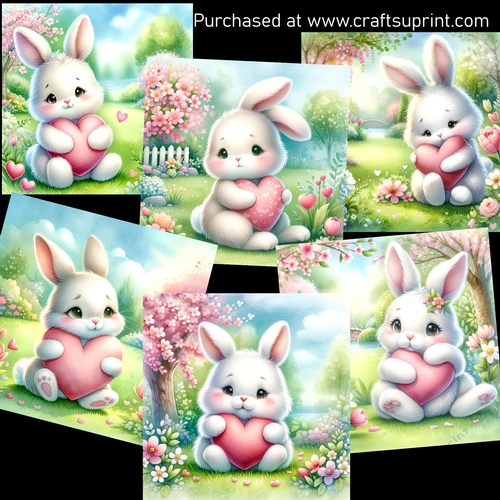 Little bunny CARD FRONTS