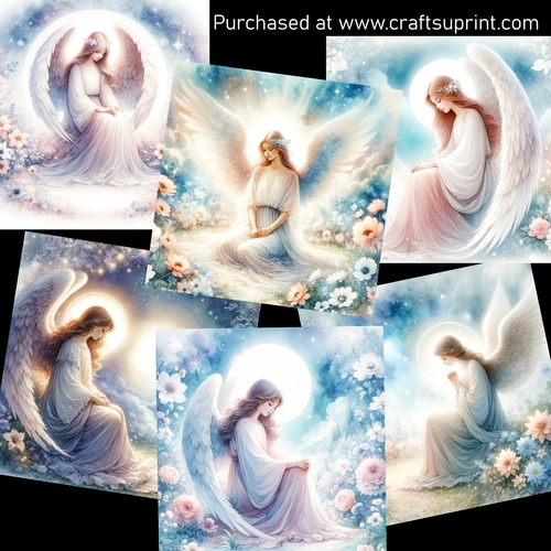 Serene Angel CARD FRONTS