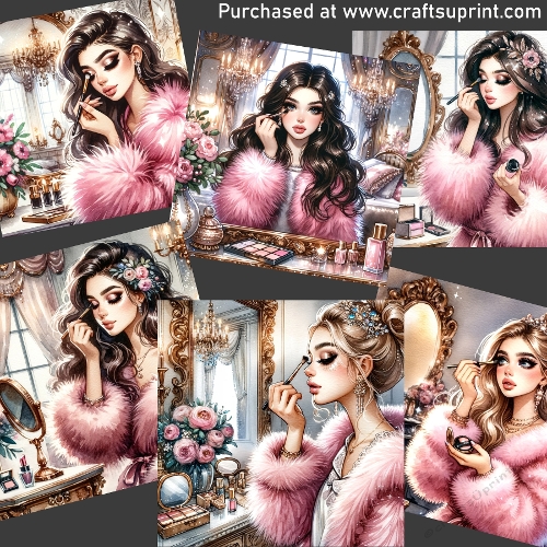 Beauty routine CARD FRONTS