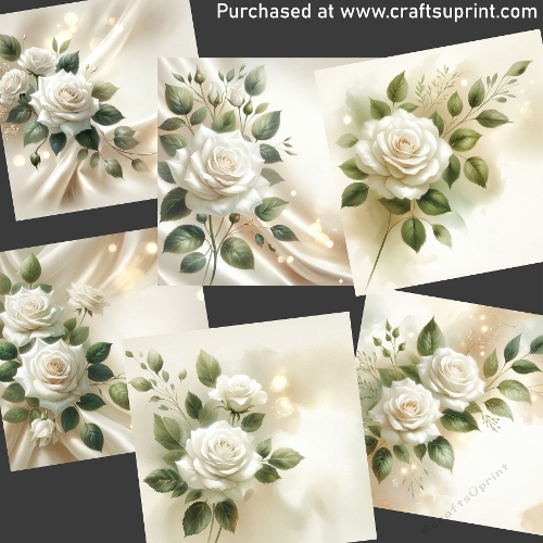 White roses REQUEST