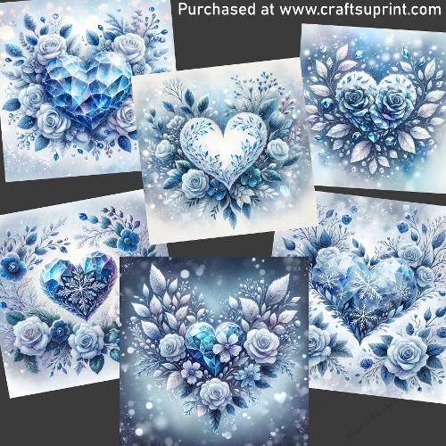 Winters heart 2 CARD FRONTS