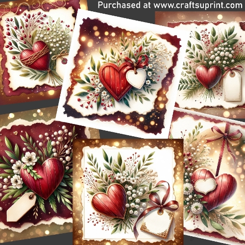 Valentine romantic heart