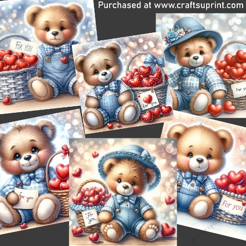 Special valentines delivery - CARD FRONTS