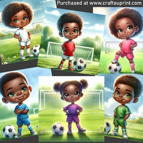 Young football stars