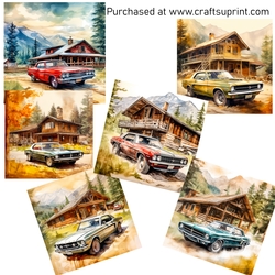 Mountain cabin car bundle
