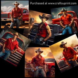 Handsome cowboy
