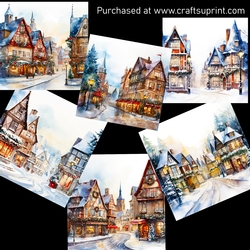 Winter town 1