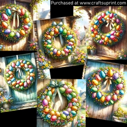 Easter wreath
