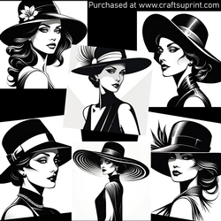 Art deco lady 2 REQUESTED