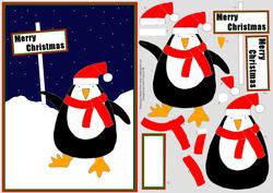 Merry Christmas Penguin