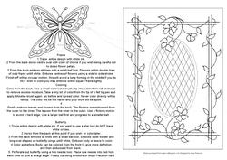 Butterfly and Flowers.