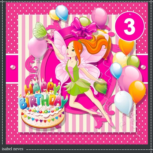 Birthday Fairy Mermaid Princess 2