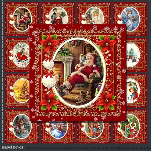Vintage Christmas Bumper Kit