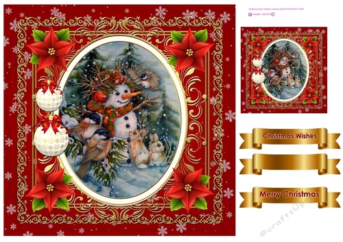 Vintage Christmas Quick Card 7
