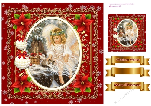 Vintage Christmas Quick Card 10